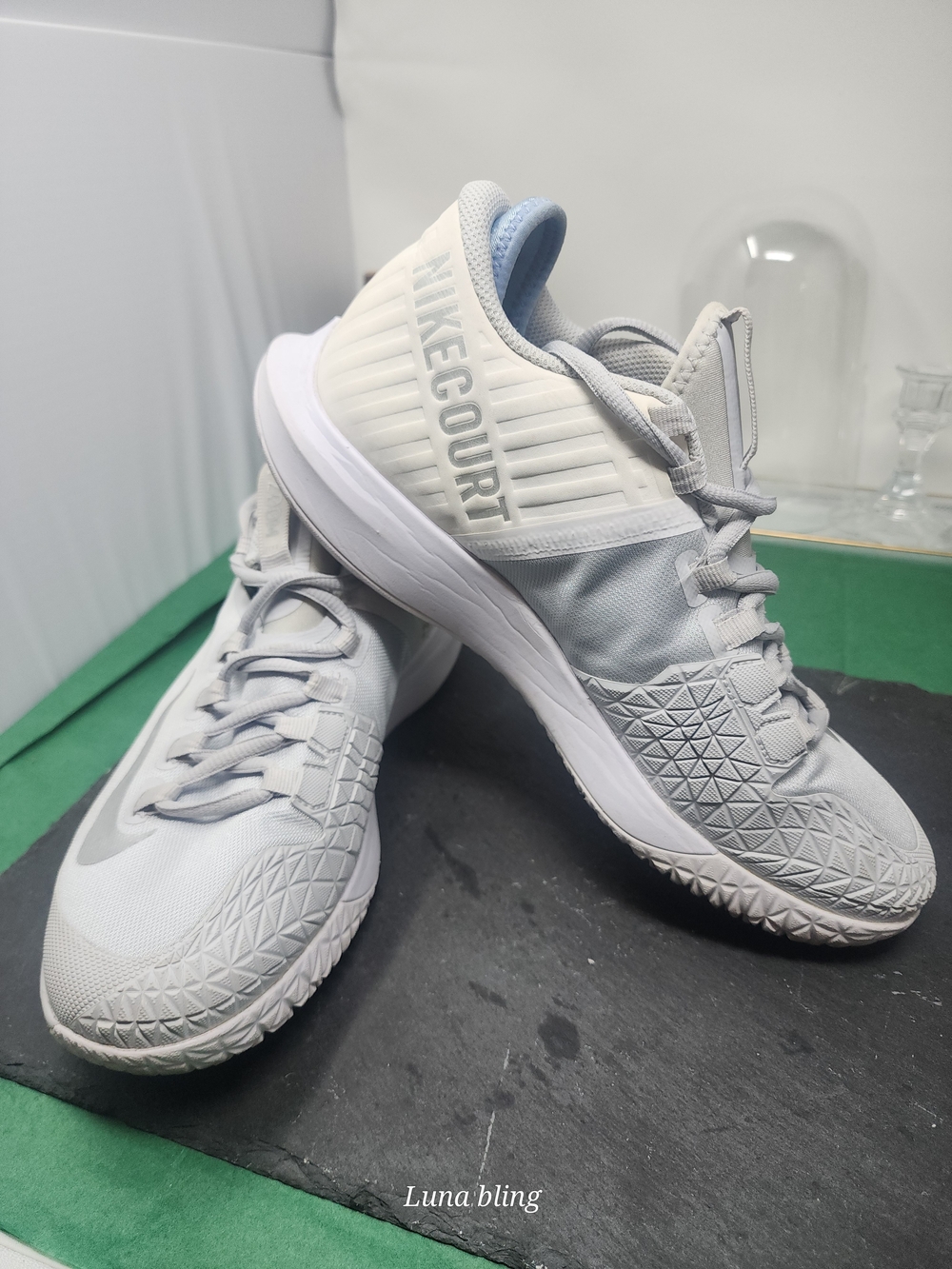 Light Gray Athletic Sneakers - ZOOM Style - Picture 3 of 5